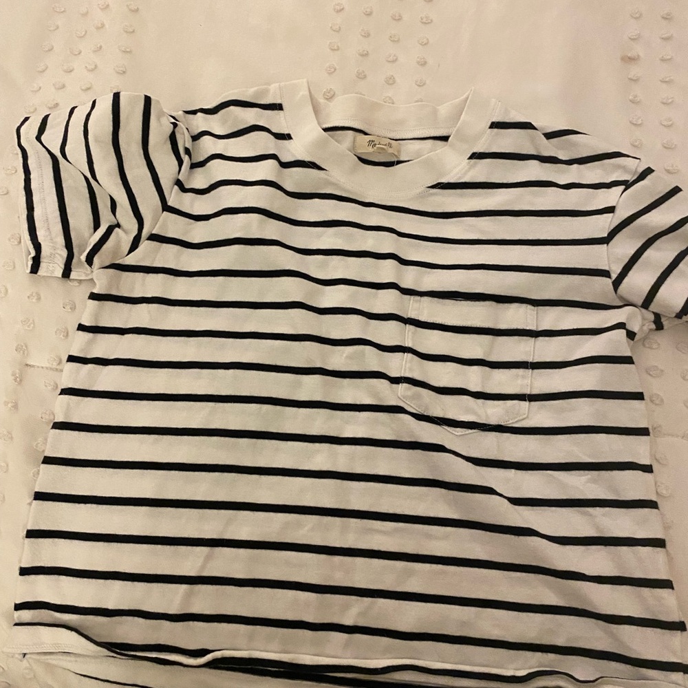 Madewell striped top size XS